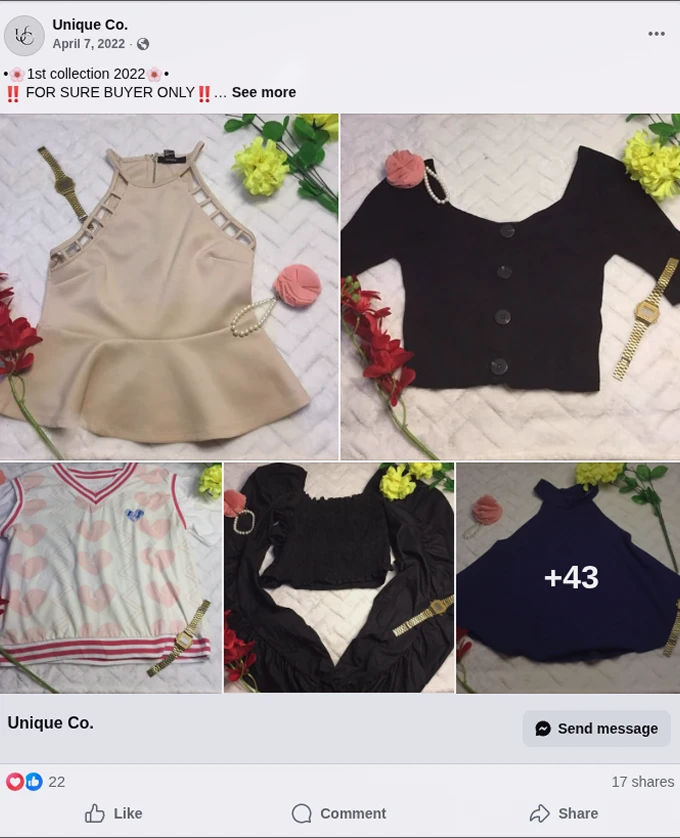 Early Unique Co thrifted clothing post