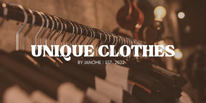 Unique Co first clothing banner